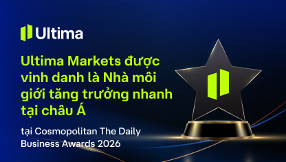Ultima Markets được vinh danh là Nhà môi giới tăng trưởng nhanh tại châu Á tại Cosmopolitan The Daily Business Awards 2026